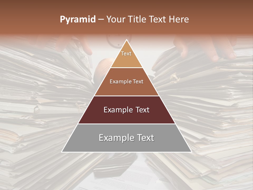 Paperwork  Documents PowerPoint Template