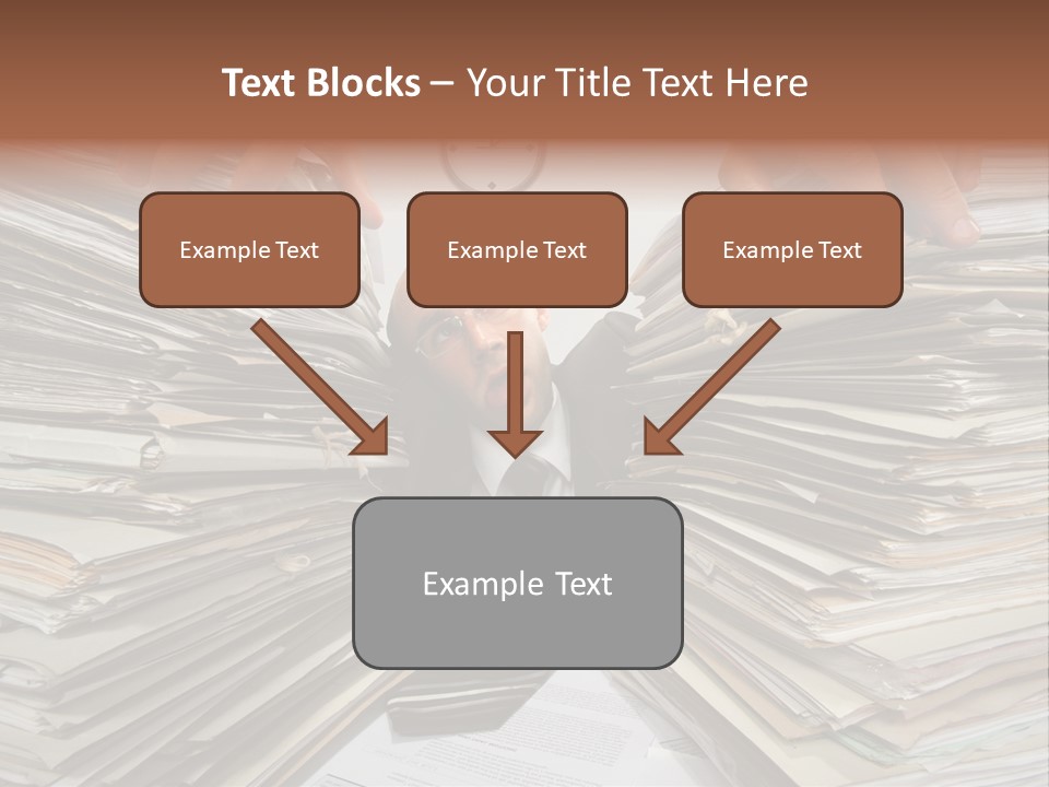 Paperwork  Documents PowerPoint Template