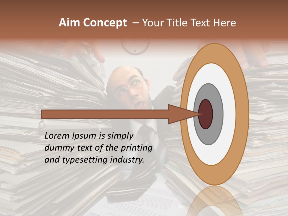 Paperwork  Documents PowerPoint Template