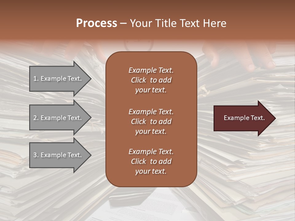 Paperwork  Documents PowerPoint Template