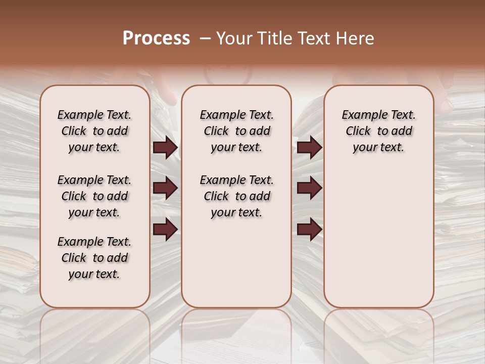 Paperwork  Documents PowerPoint Template
