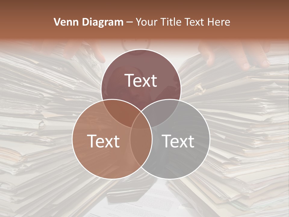 Paperwork  Documents PowerPoint Template