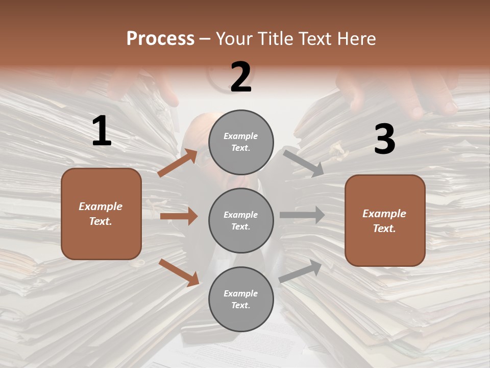 Paperwork  Documents PowerPoint Template