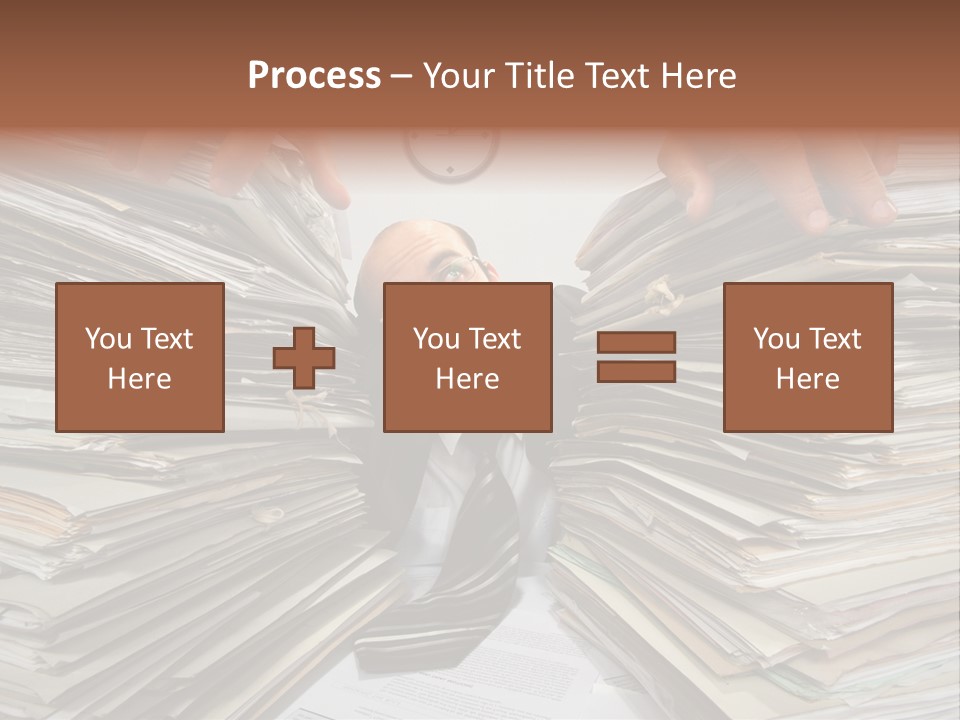 Paperwork  Documents PowerPoint Template