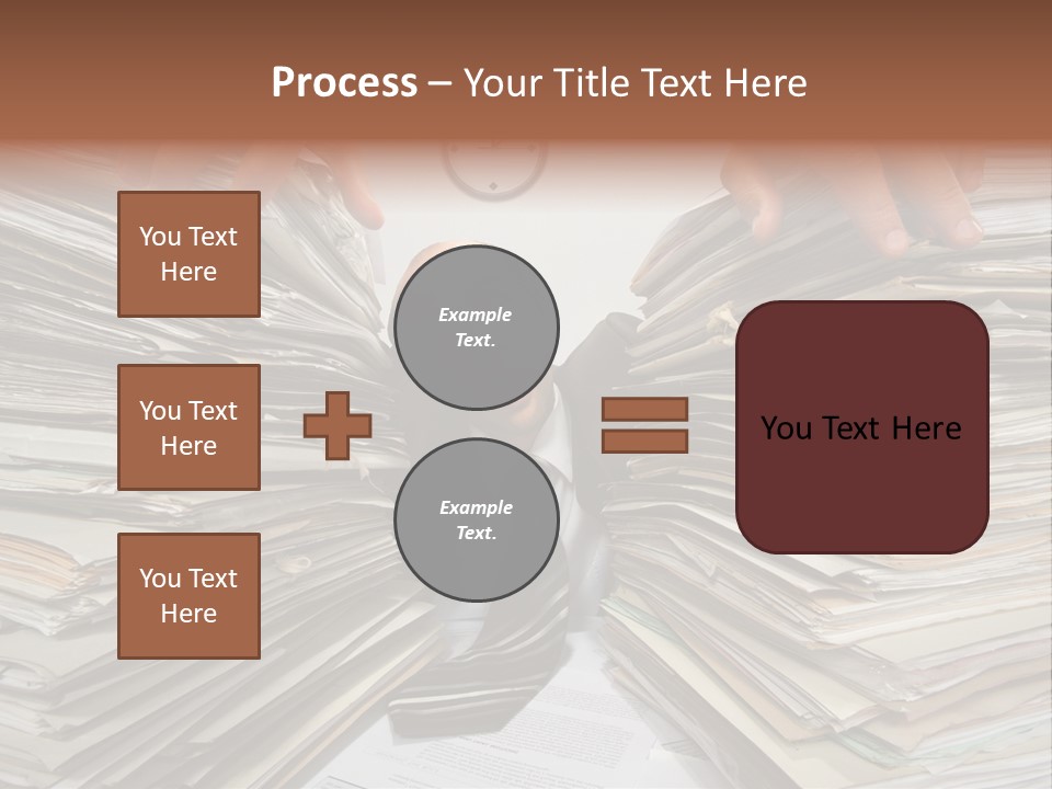 Paperwork  Documents PowerPoint Template