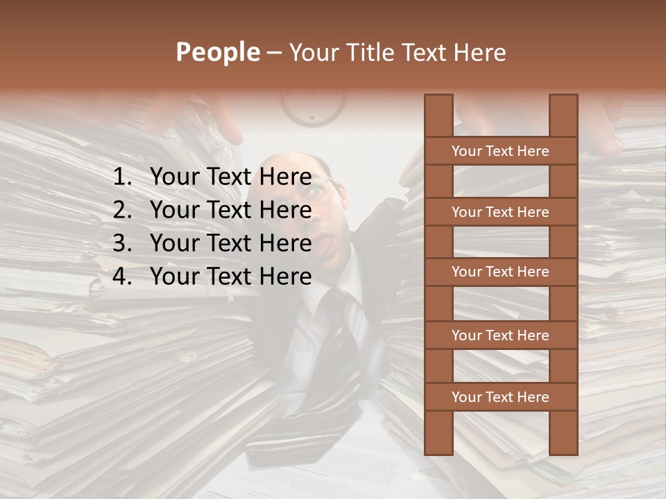 Paperwork  Documents PowerPoint Template