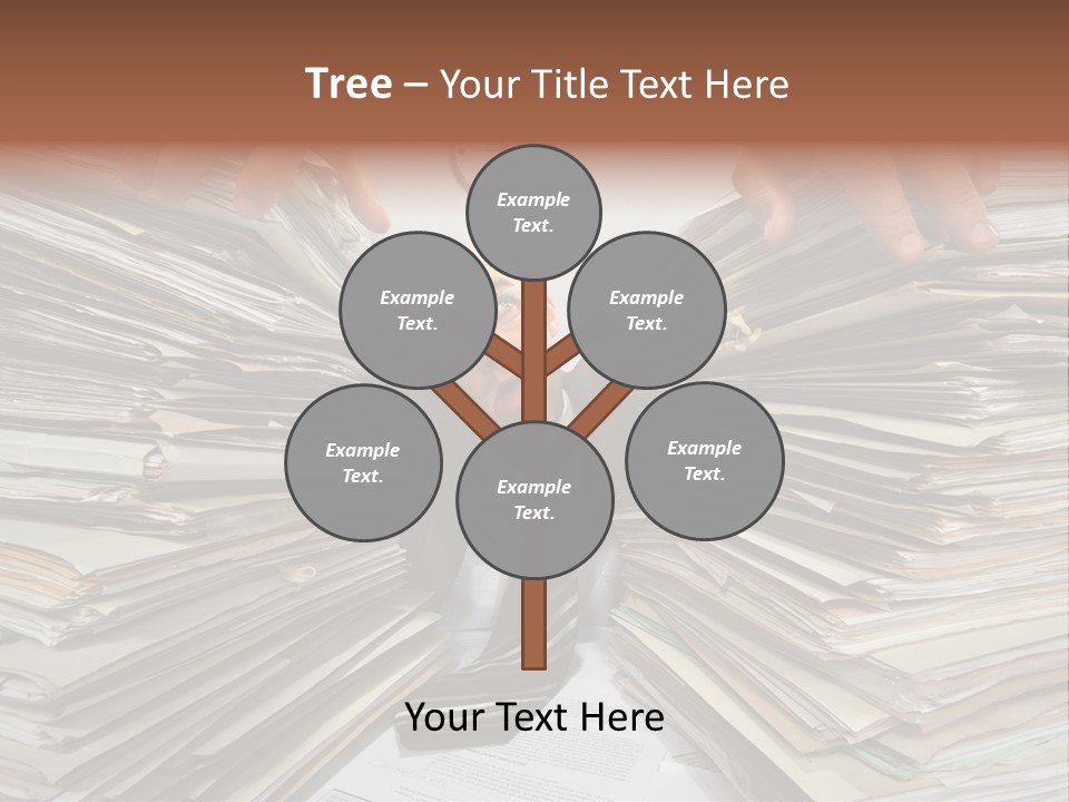 Paperwork  Documents PowerPoint Template