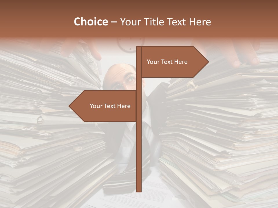 Paperwork  Documents PowerPoint Template