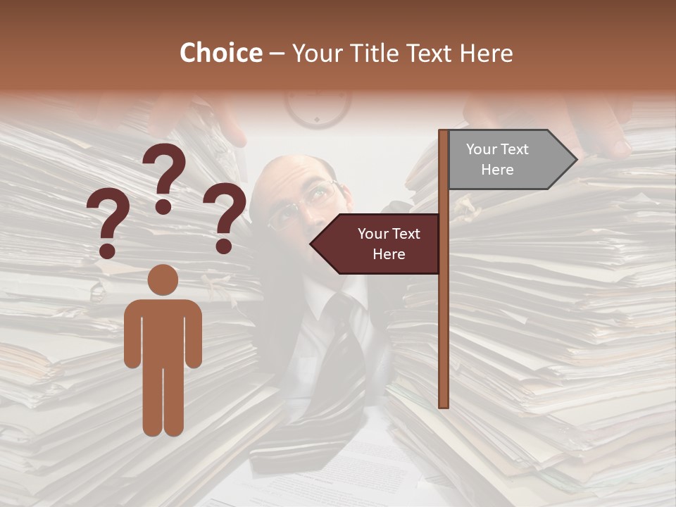 Paperwork  Documents PowerPoint Template