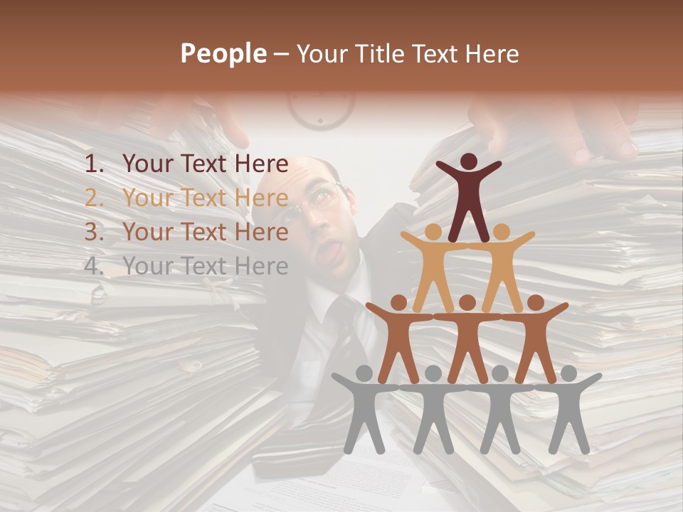 Paperwork  Documents PowerPoint Template