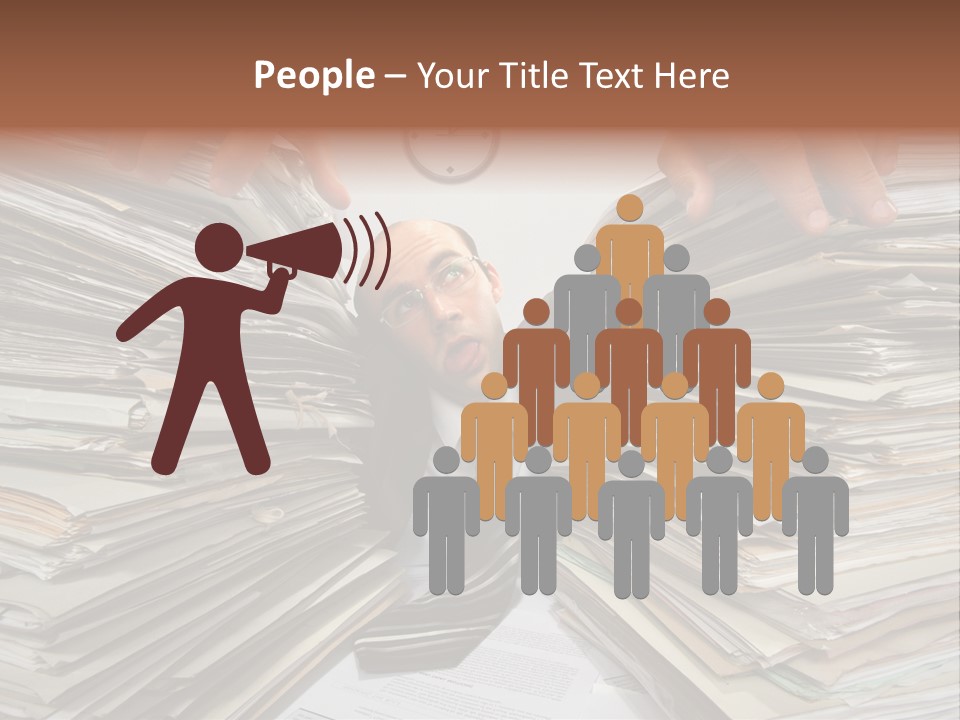 Paperwork  Documents PowerPoint Template