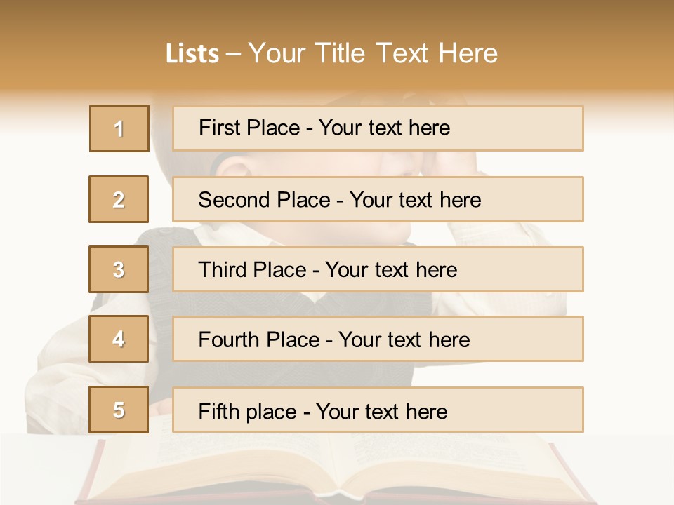 Learn Education Child PowerPoint Template