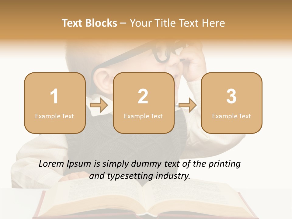 Learn Education Child PowerPoint Template