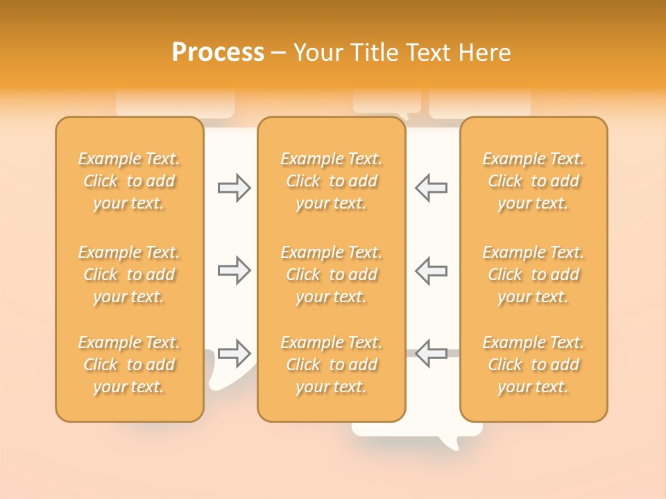 Message Speak Room PowerPoint Template