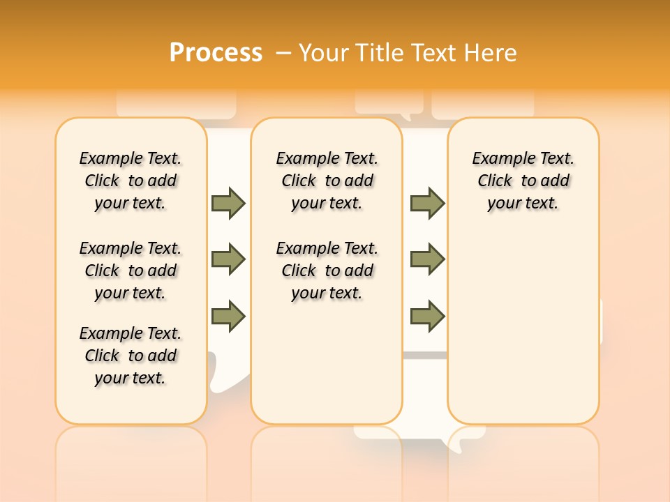 Message Speak Room PowerPoint Template