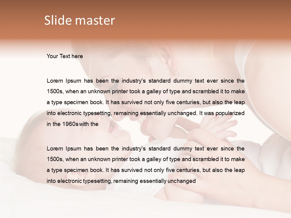 Bright Care Months PowerPoint Template