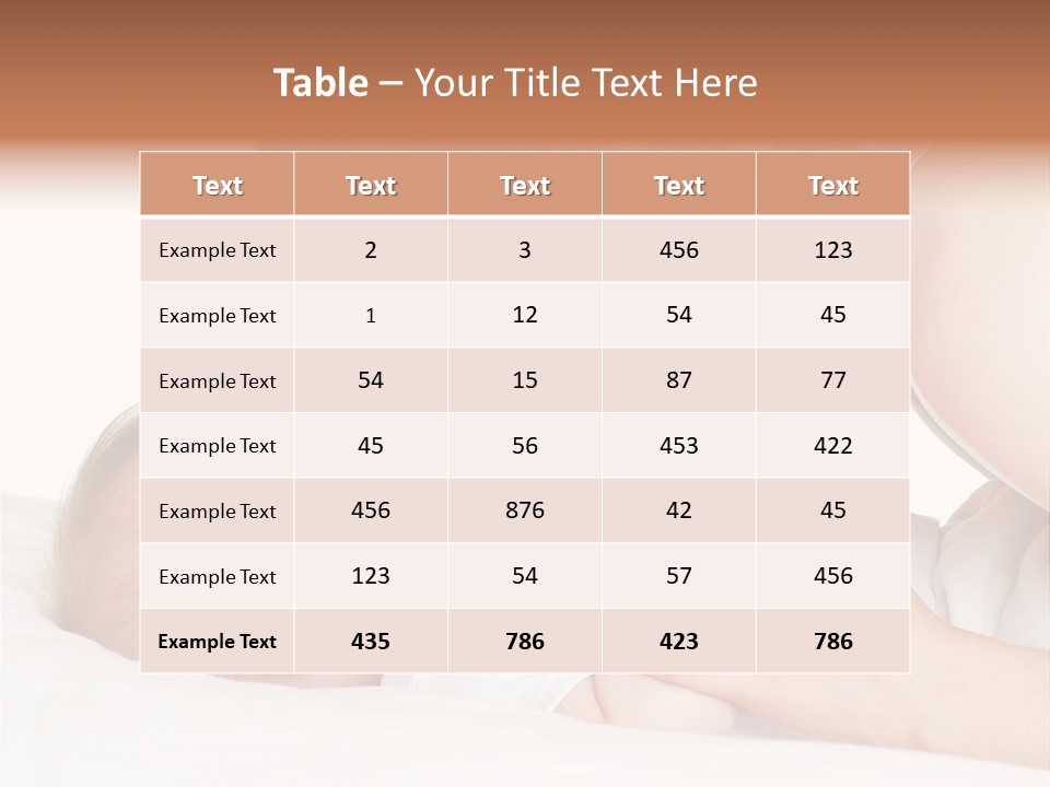 Bright Care Months PowerPoint Template