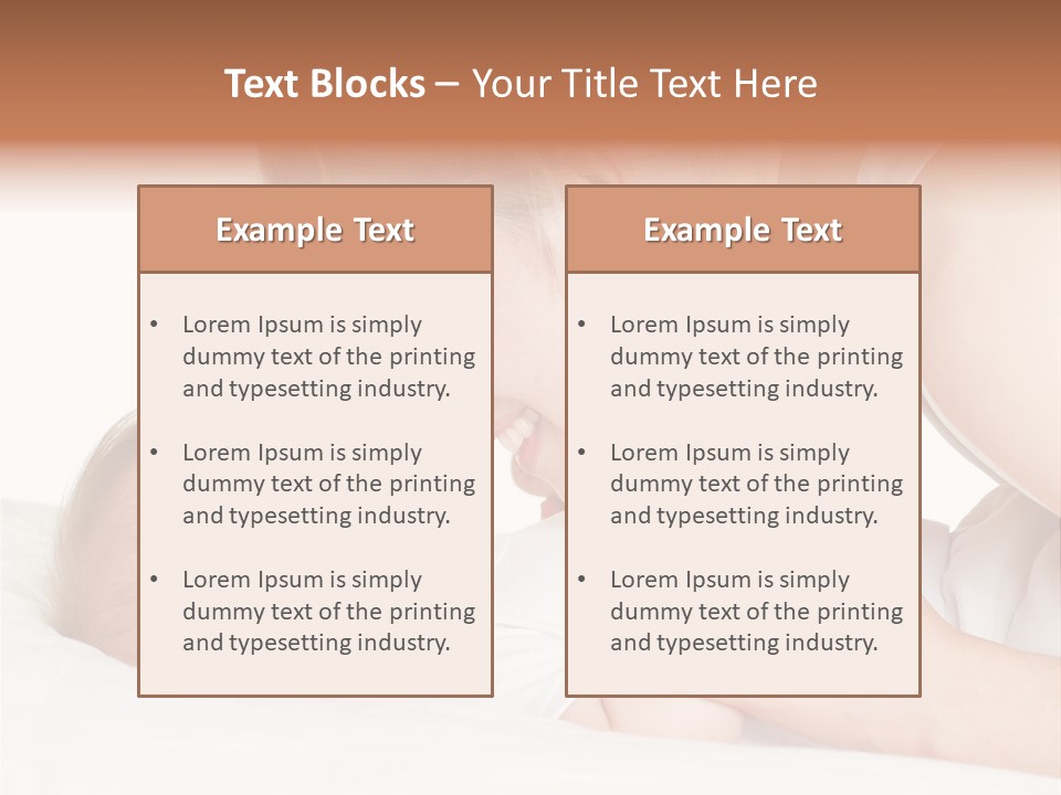 Bright Care Months PowerPoint Template