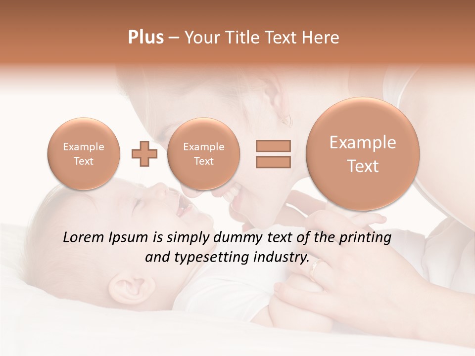 Bright Care Months PowerPoint Template