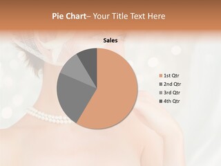 Face Bride Jewelry PowerPoint Template