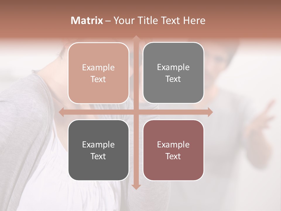 Disappointment Relationship Anger PowerPoint Template