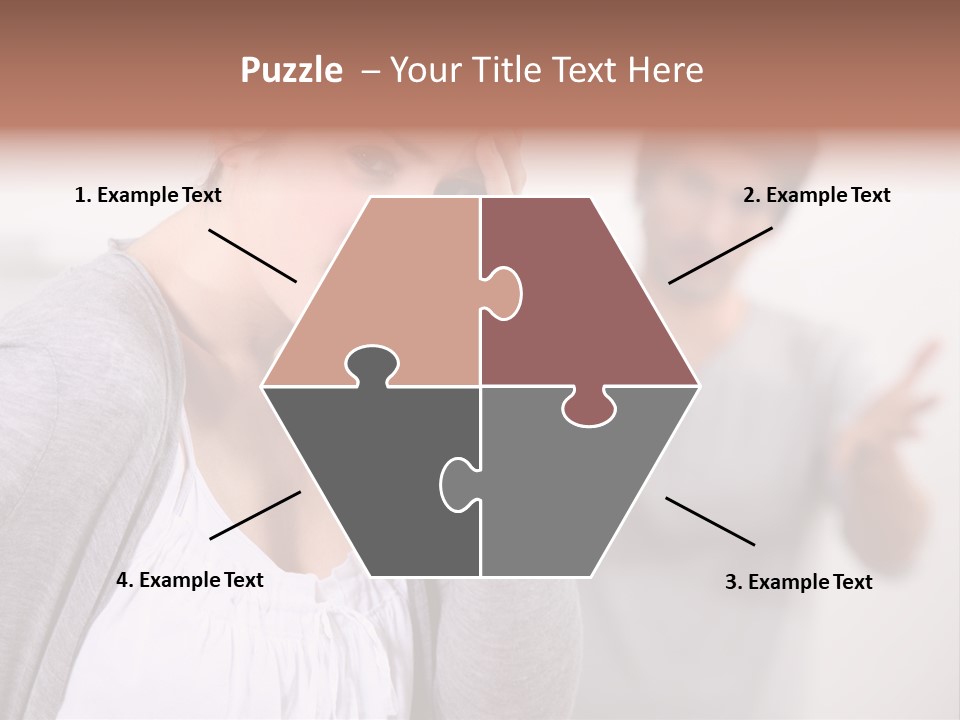 Disappointment Relationship Anger PowerPoint Template