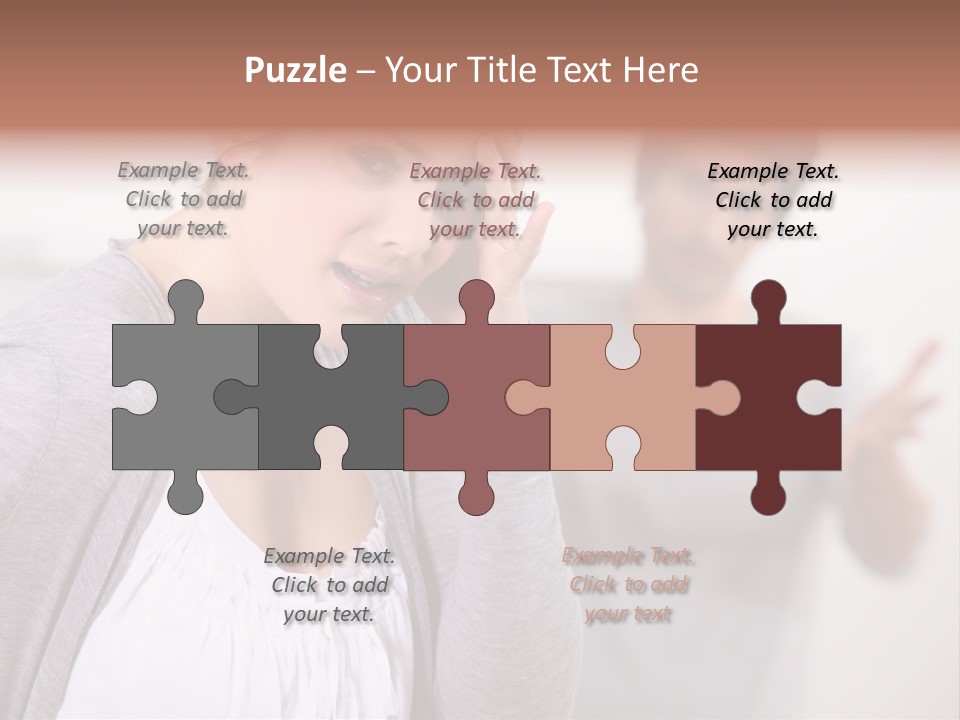 Disappointment Relationship Anger PowerPoint Template