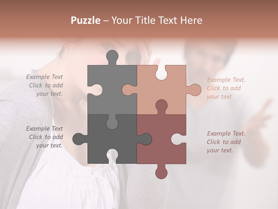 Disappointment Relationship Anger PowerPoint Template