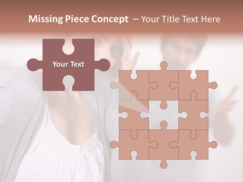 Disappointment Relationship Anger PowerPoint Template