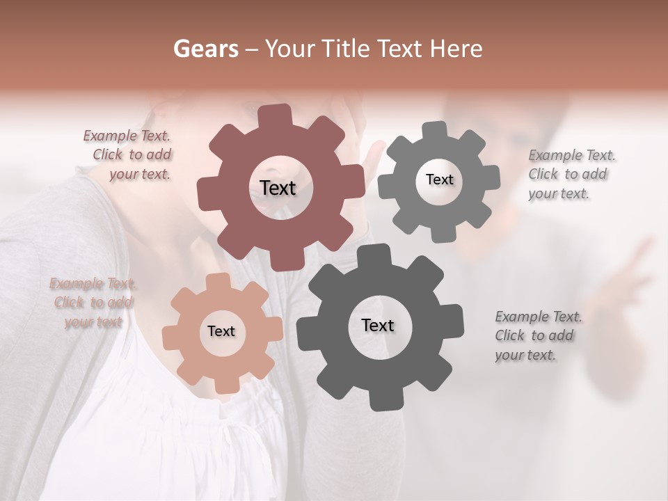 Disappointment Relationship Anger PowerPoint Template