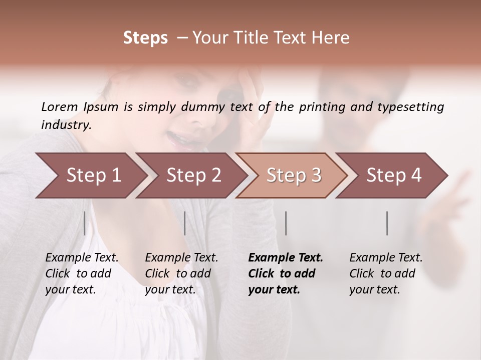 Disappointment Relationship Anger PowerPoint Template