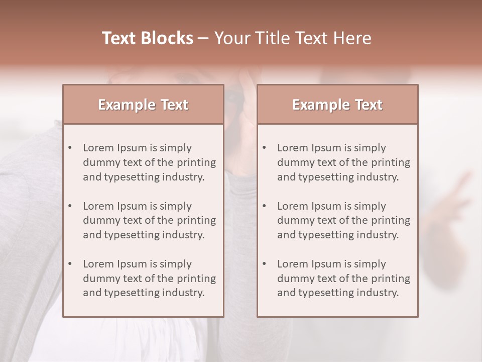 Disappointment Relationship Anger PowerPoint Template