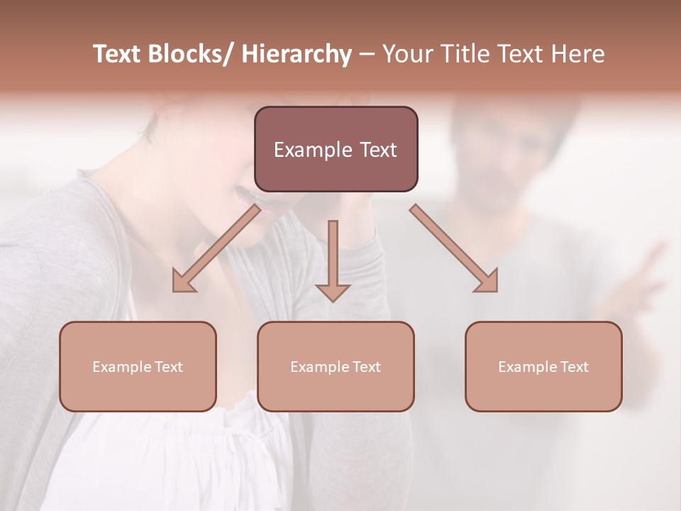 Disappointment Relationship Anger PowerPoint Template
