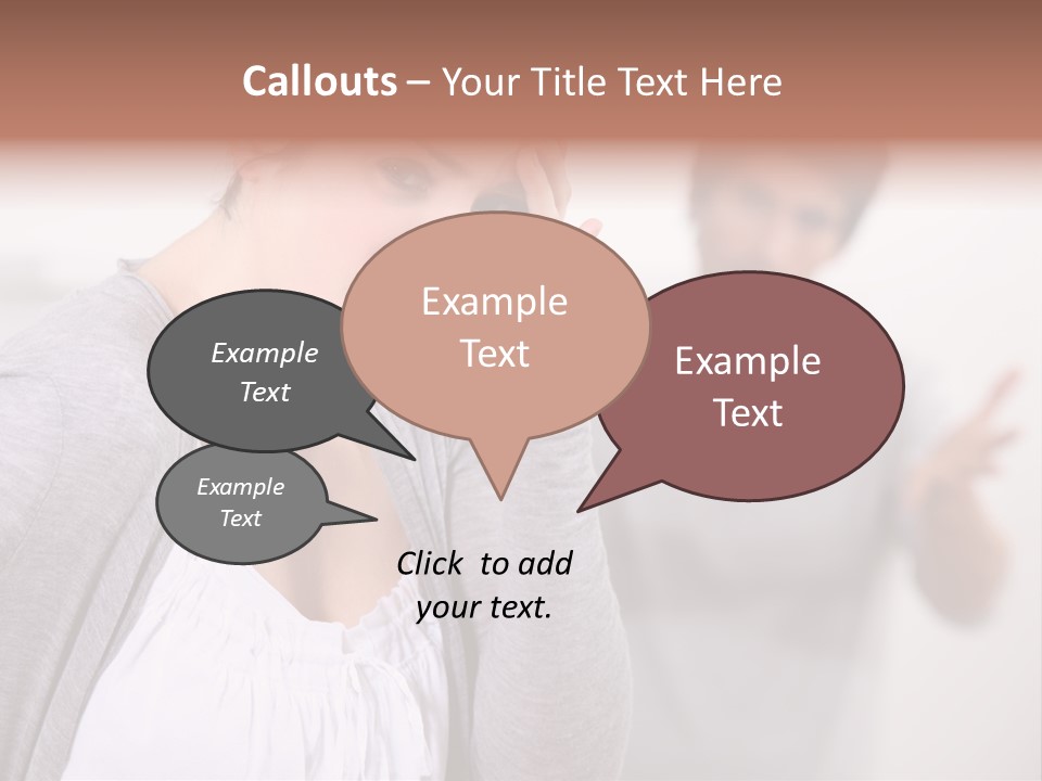 Disappointment Relationship Anger PowerPoint Template