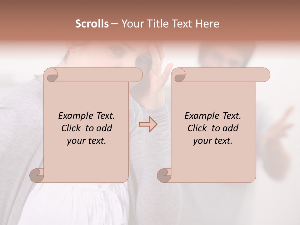 Disappointment Relationship Anger PowerPoint Template