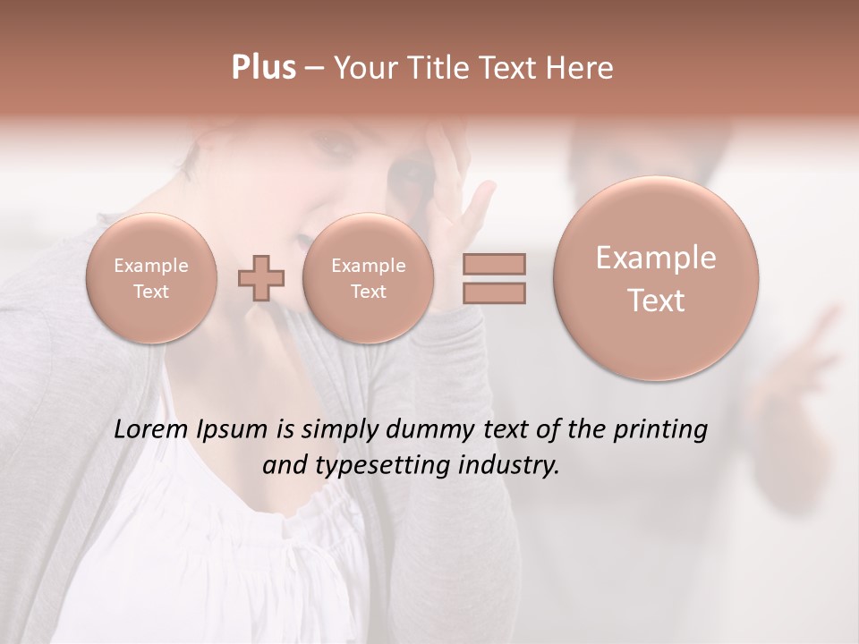 Disappointment Relationship Anger PowerPoint Template