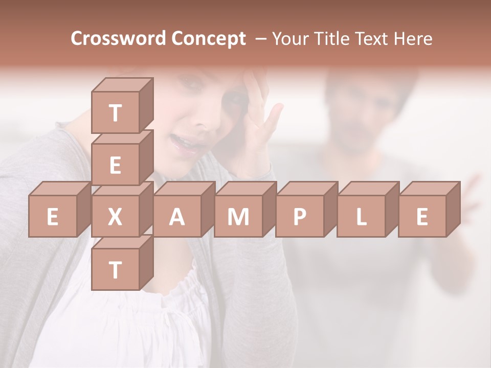 Disappointment Relationship Anger PowerPoint Template