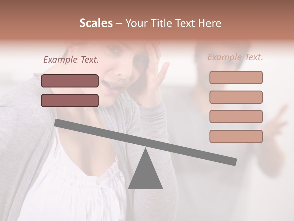 Disappointment Relationship Anger PowerPoint Template