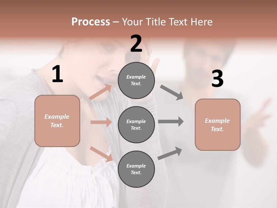 Disappointment Relationship Anger PowerPoint Template