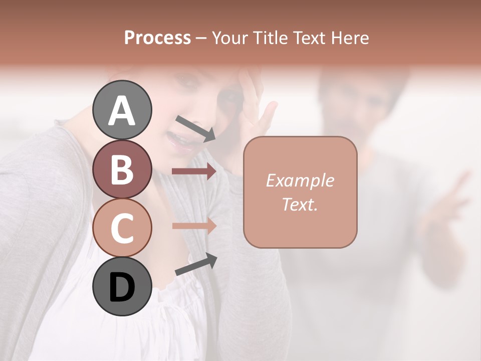 Disappointment Relationship Anger PowerPoint Template