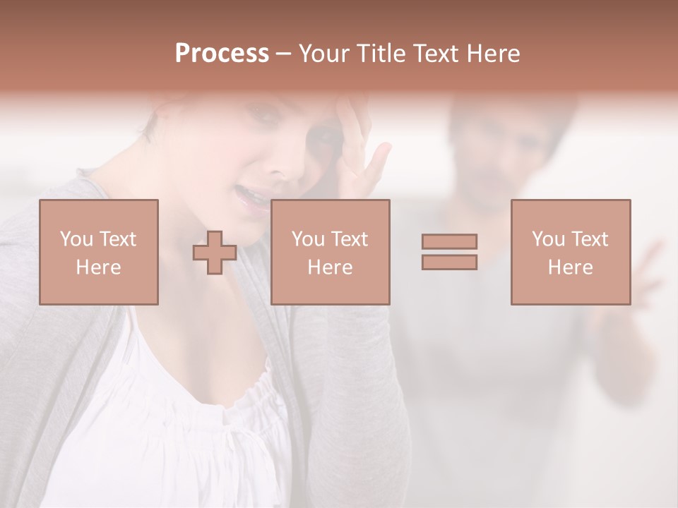Disappointment Relationship Anger PowerPoint Template