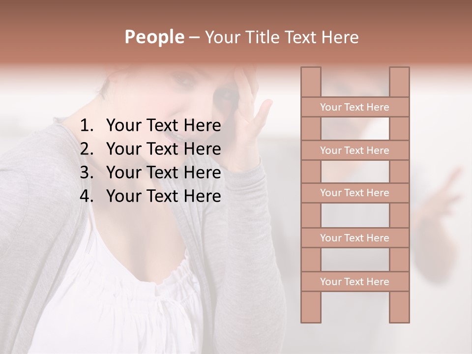 Disappointment Relationship Anger PowerPoint Template