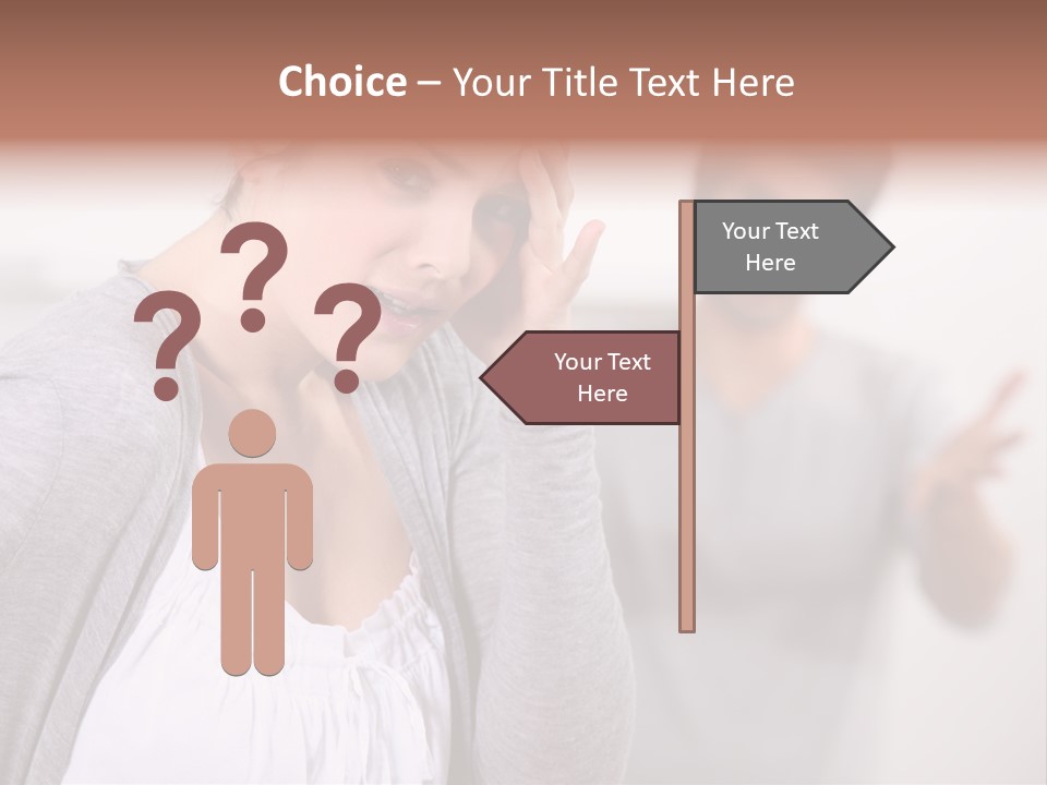 Disappointment Relationship Anger PowerPoint Template