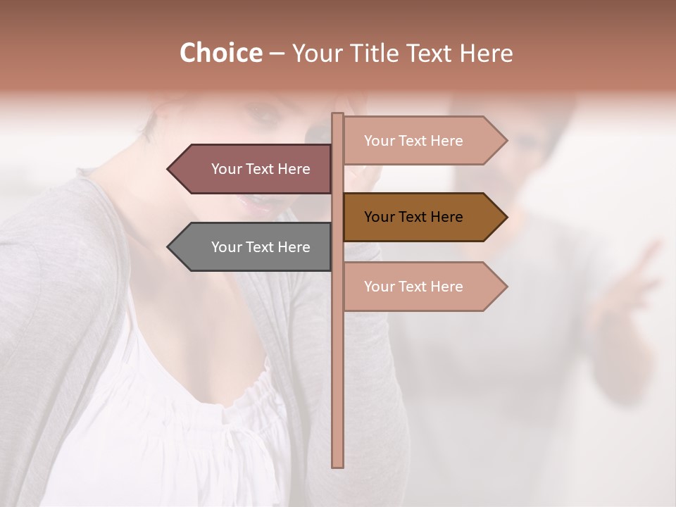 Disappointment Relationship Anger PowerPoint Template
