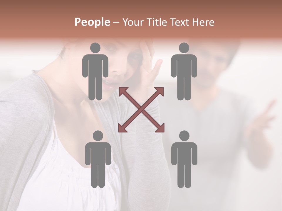 Disappointment Relationship Anger PowerPoint Template