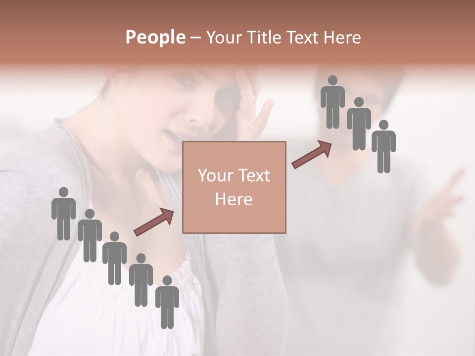 Disappointment Relationship Anger PowerPoint Template