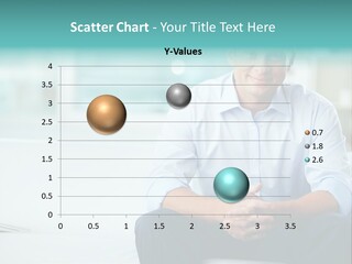 Caucasian Collar Businessman PowerPoint Template