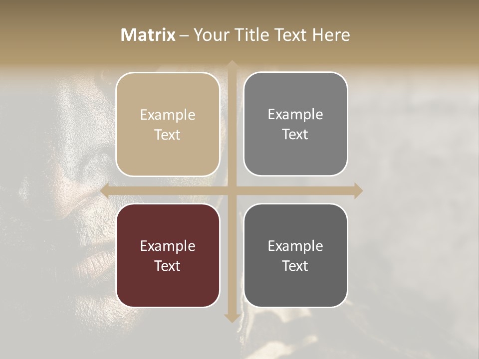 Material Texture Retro PowerPoint Template