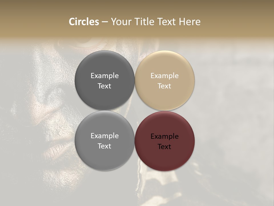 Material Texture Retro PowerPoint Template
