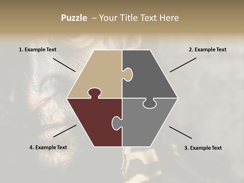 Material Texture Retro PowerPoint Template
